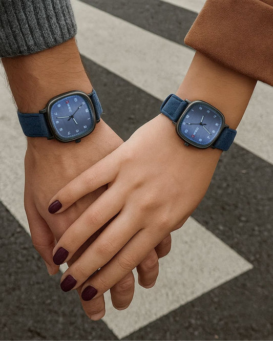 Reloj ®Vikec Cuero Parejas